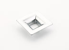 Schaub Jaladera Finestrino Flared Cuadrada, 1-1/4" cc — Cromo Mate