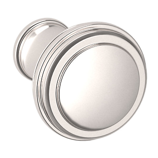 Baldwin Hardware Severin C Perilla de Gabinete 1.0" Dia 4454 — Níquel pulido Lifetime