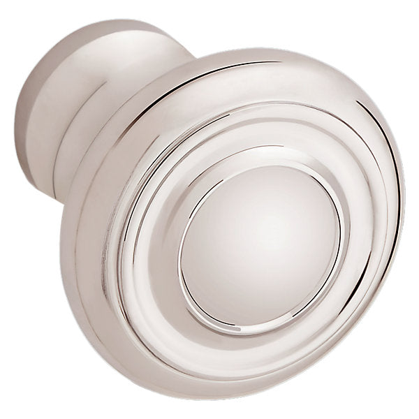Baldwin Hardware Dominion Perilla de Gabinete 1" Dia 4490 — Níquel pulido Lifetime