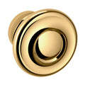 Baldwin Hardware Dominion Perilla de Gabinete 1.25" Dia 4491 — Latón pulido Lifetime (PVD)