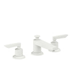 California Faucets Rincon Bay 8" Llave de Lavabo de 3 Orificios para Cubierta, con Dos Manerales - Blanco Mate