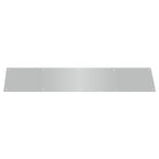 Deltana Placa de Zócalo de Acero Inoxidable 6" x 34" — Acero Inoxidable Satinado