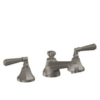 California Faucets Monterey 8" Llave de Lavabo de 3 Orificios para Cubierta, con Dos Manerales - Grafito