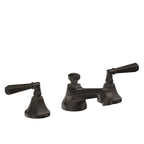 California Faucets Monterey 8" Llave de Lavabo de 3 Orificios para Cubierta, con Dos Manerales - Bronce Oscuro