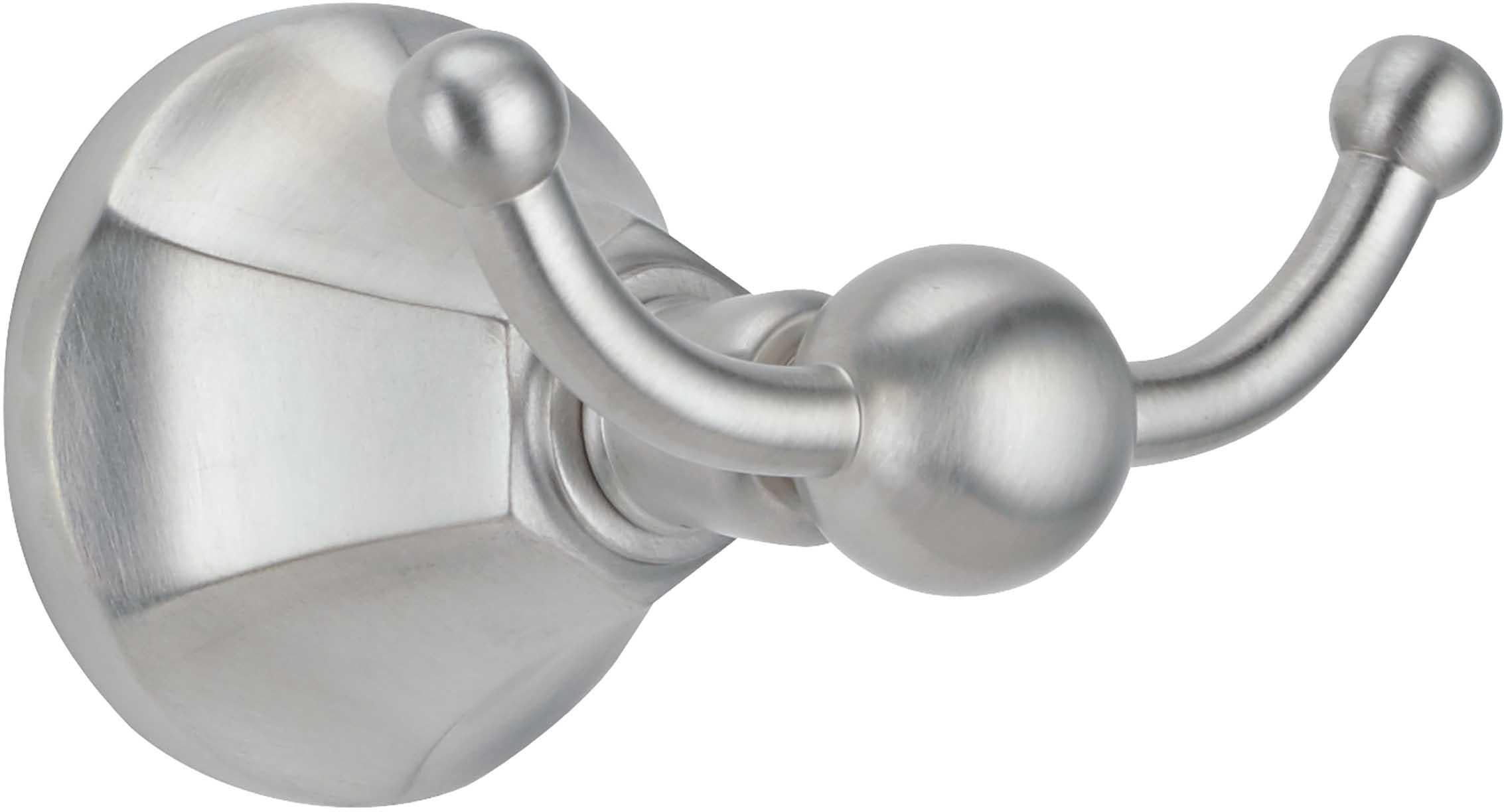 California Faucets Monterey Gancho Doble para Bata - Níquel Satinado