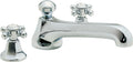 California Faucets Monterey Juego Completo para Tina Romana - Cromo Pulido