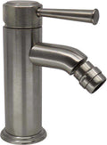 California Faucets Miramar Bidet de un Orificio - Níquel Satinado