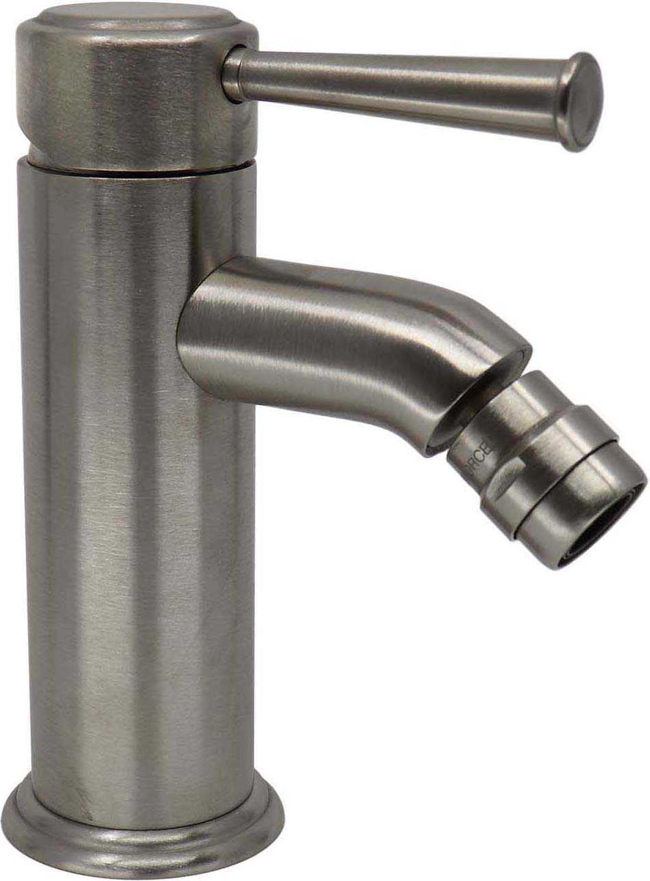 California Faucets Miramar Bidet de un Orificio - Níquel Satinado