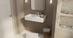 Badeloft Lavabo de Pared Oasis WT-02-D
