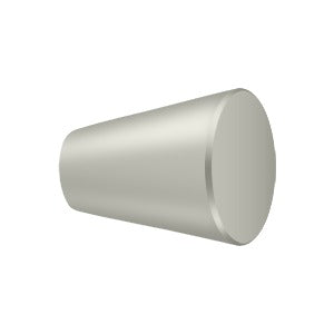 Deltana Perilla Cónica para Gabinete 1-1/8" — Níquel Satinado