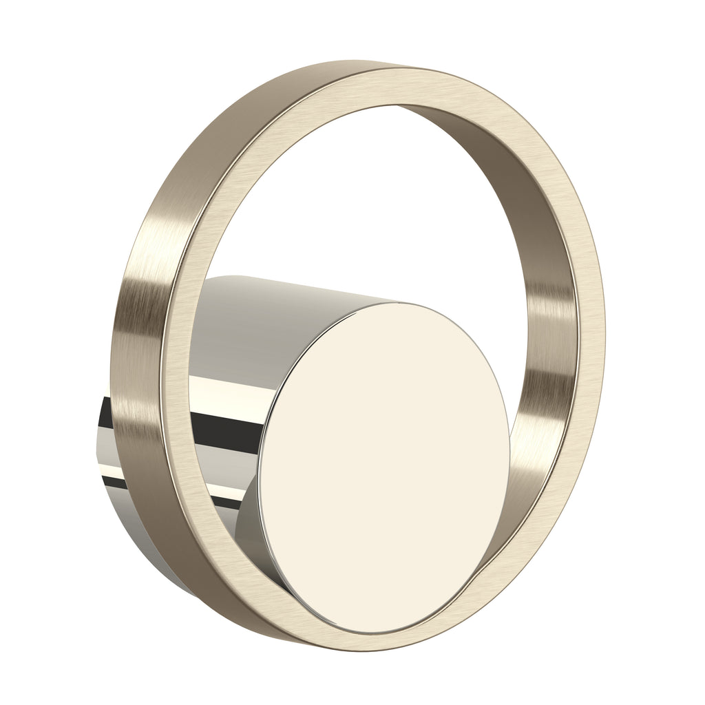 Rohl Eclissi Manija para Mezcladora de Cocina - Níquel Pulido / Níquel Satinado