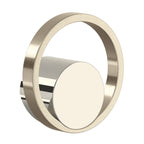 Rohl Eclissi Manija para Mezcladora de Cocina - Níquel Pulido / Níquel Satinado