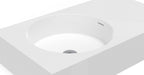 Badeloft Lavabo de Pared Oasis WT-02-D