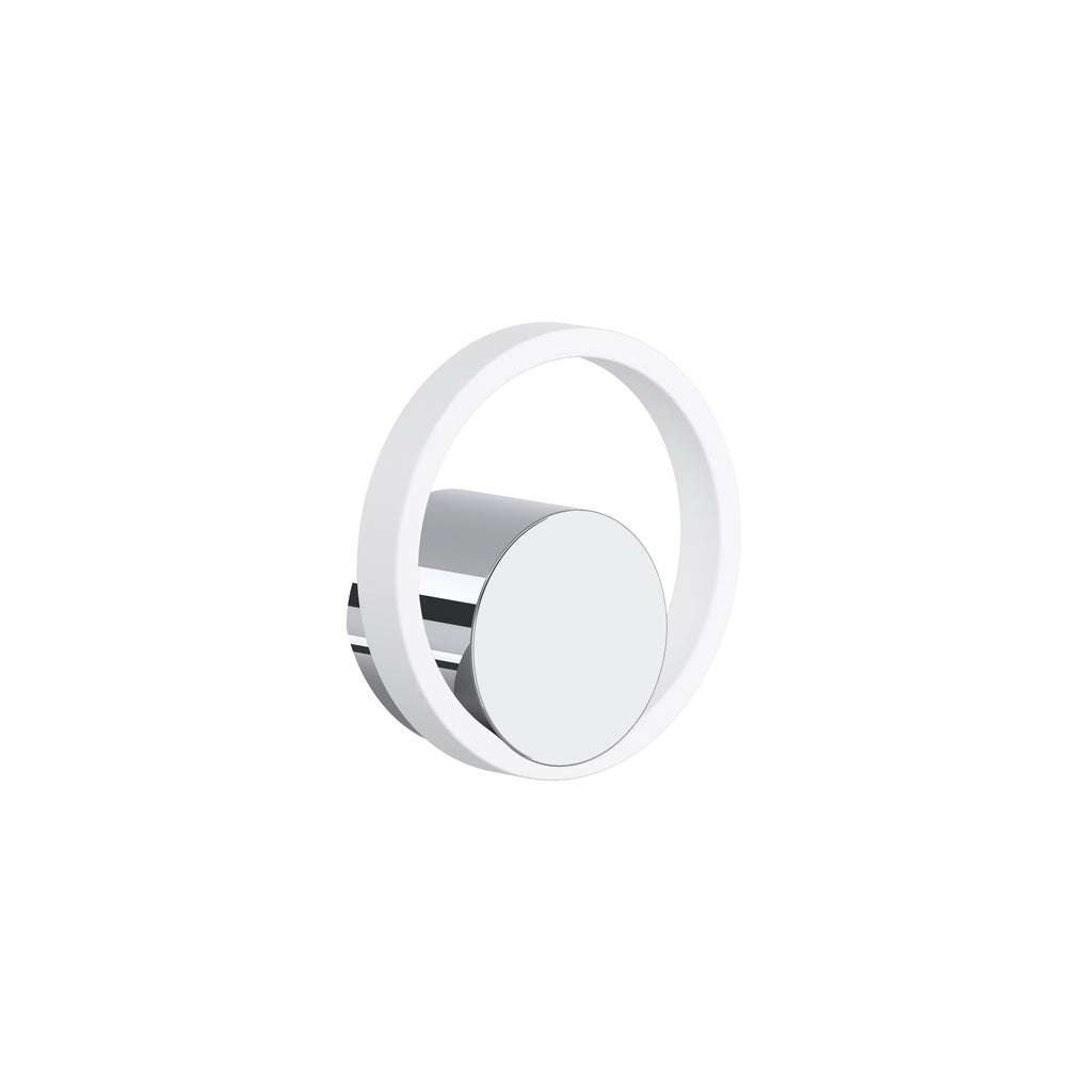 Rohl Eclissi Manija para Mezcladora de Cocina - Cromo Pulido / Blanco Mate