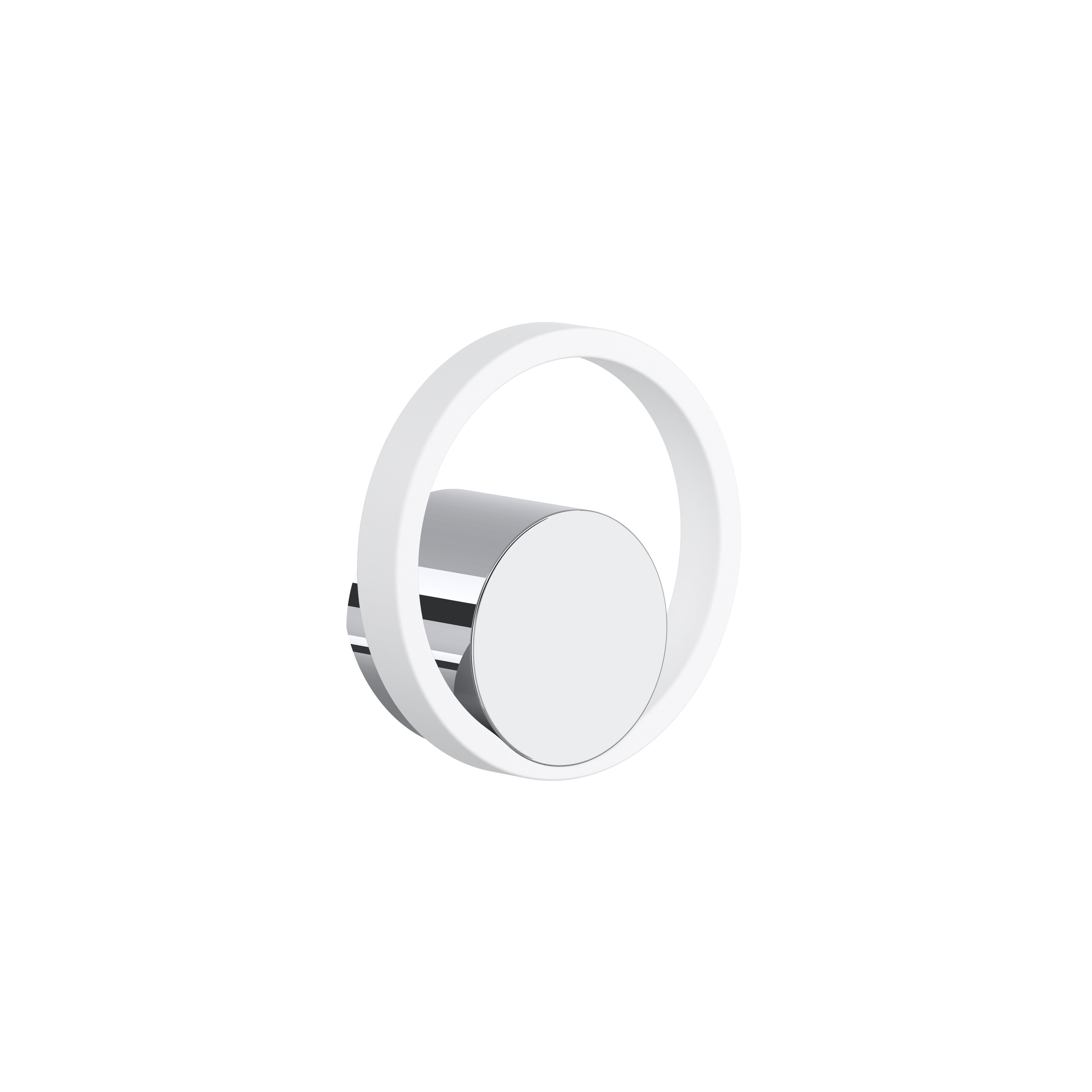 Rohl Eclissi Manija para Mezcladora de Cocina - Cromo Pulido / Blanco Mate