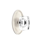 Níquel Satinado · Oval Rosette