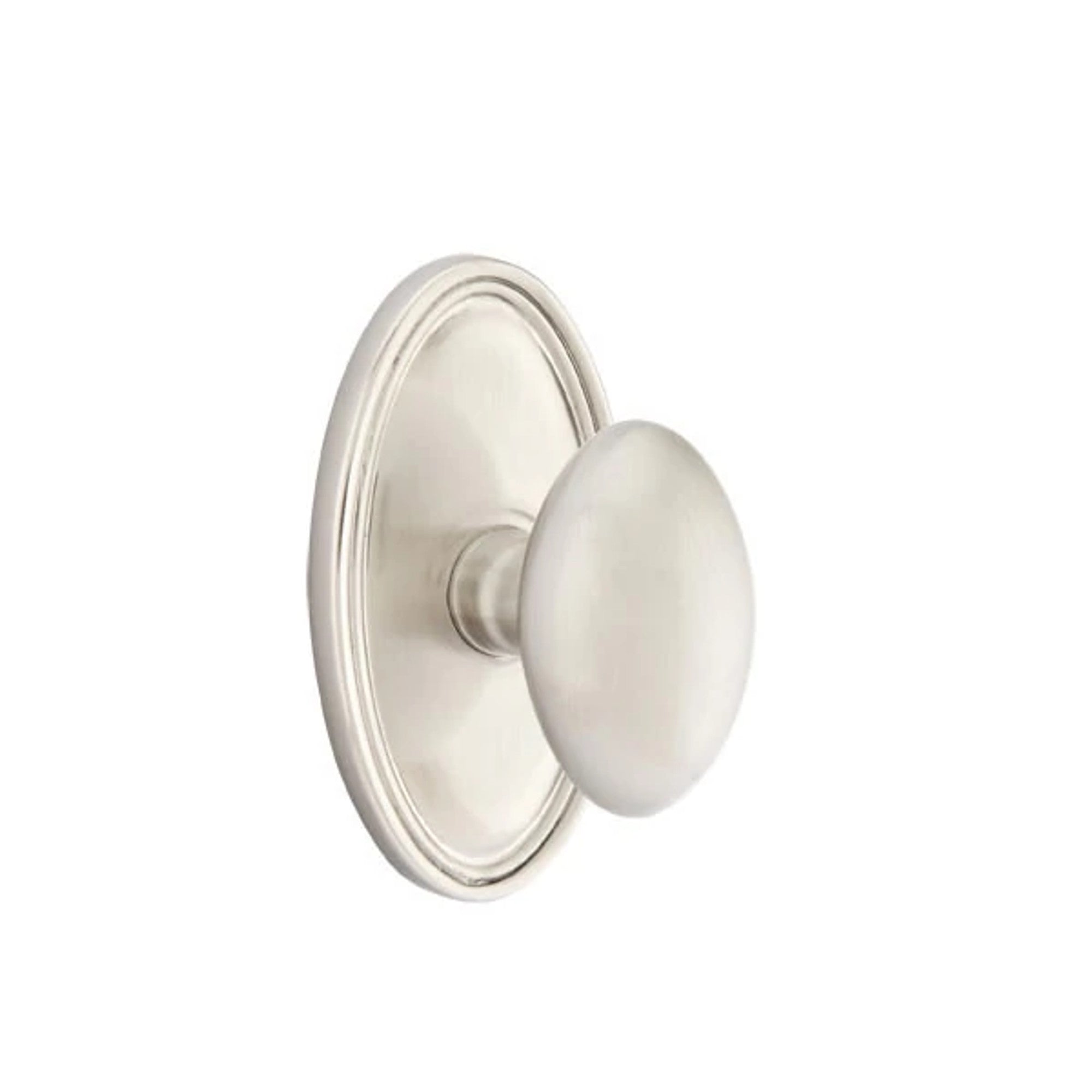 Níquel Satinado · Oval Rosette