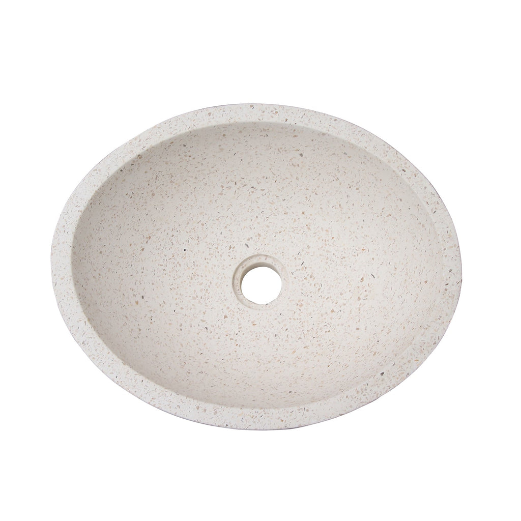 Barclay Caspar Chico — Lavabo de Sobreponer Oval de Concreto — imagen 9