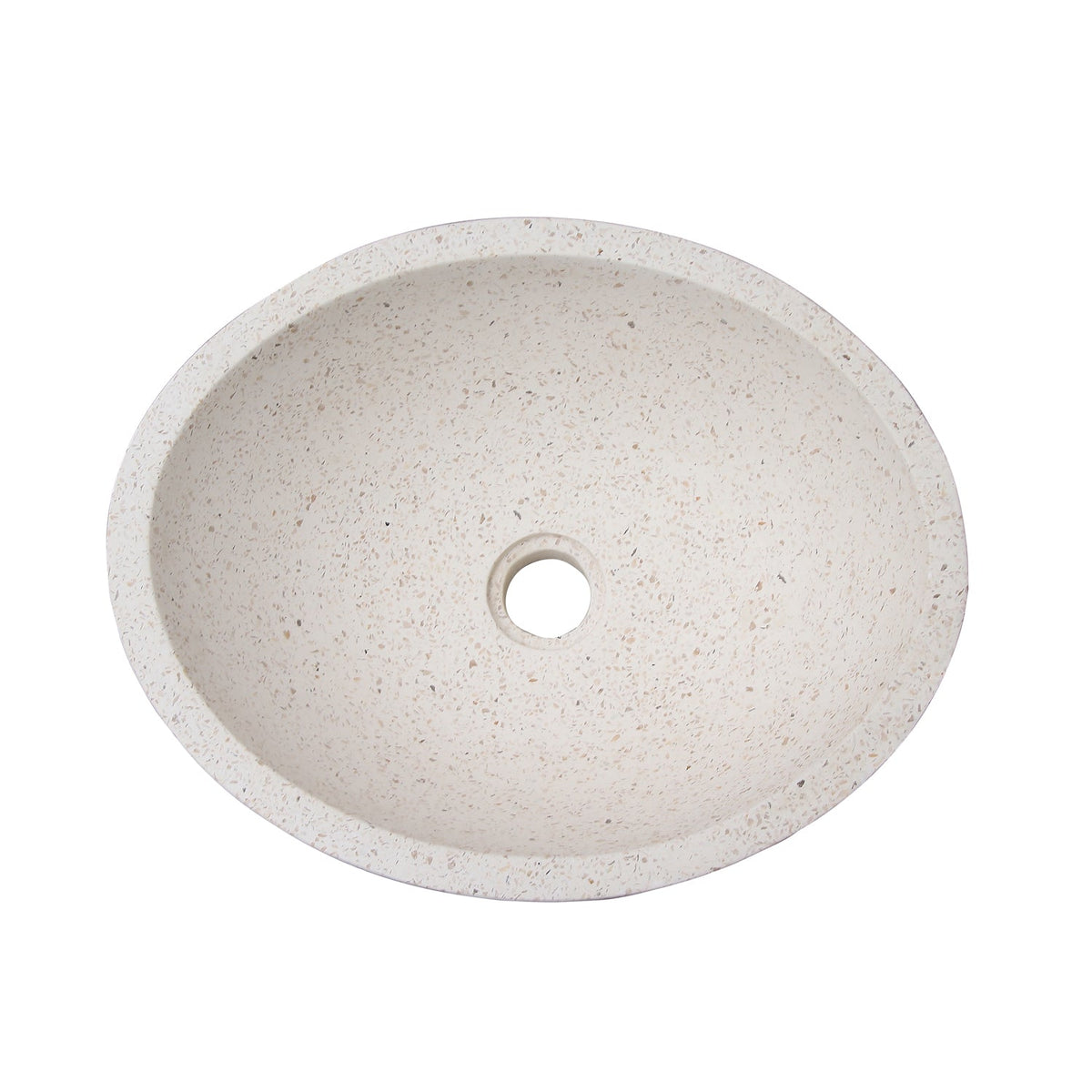 Barclay Caspar Chico — Lavabo de Sobreponer Oval de Concreto — imagen 9