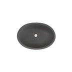 Barclay Caspar Grande — Lavabo de Sobreponer Oval de Concreto — imagen 10