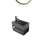 Barclay Brixton — Lavabo de Pared Rectangular de Concreto — imagen 2