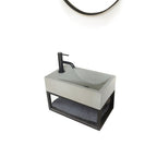 Barclay Brixton — Lavabo de Pared Rectangular de Concreto — imagen 4