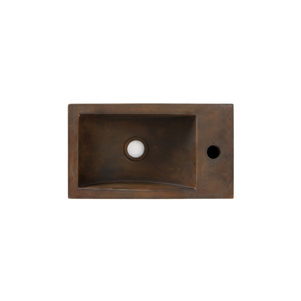 Barclay Brixton — Lavabo de Pared Rectangular de Concreto — imagen 8