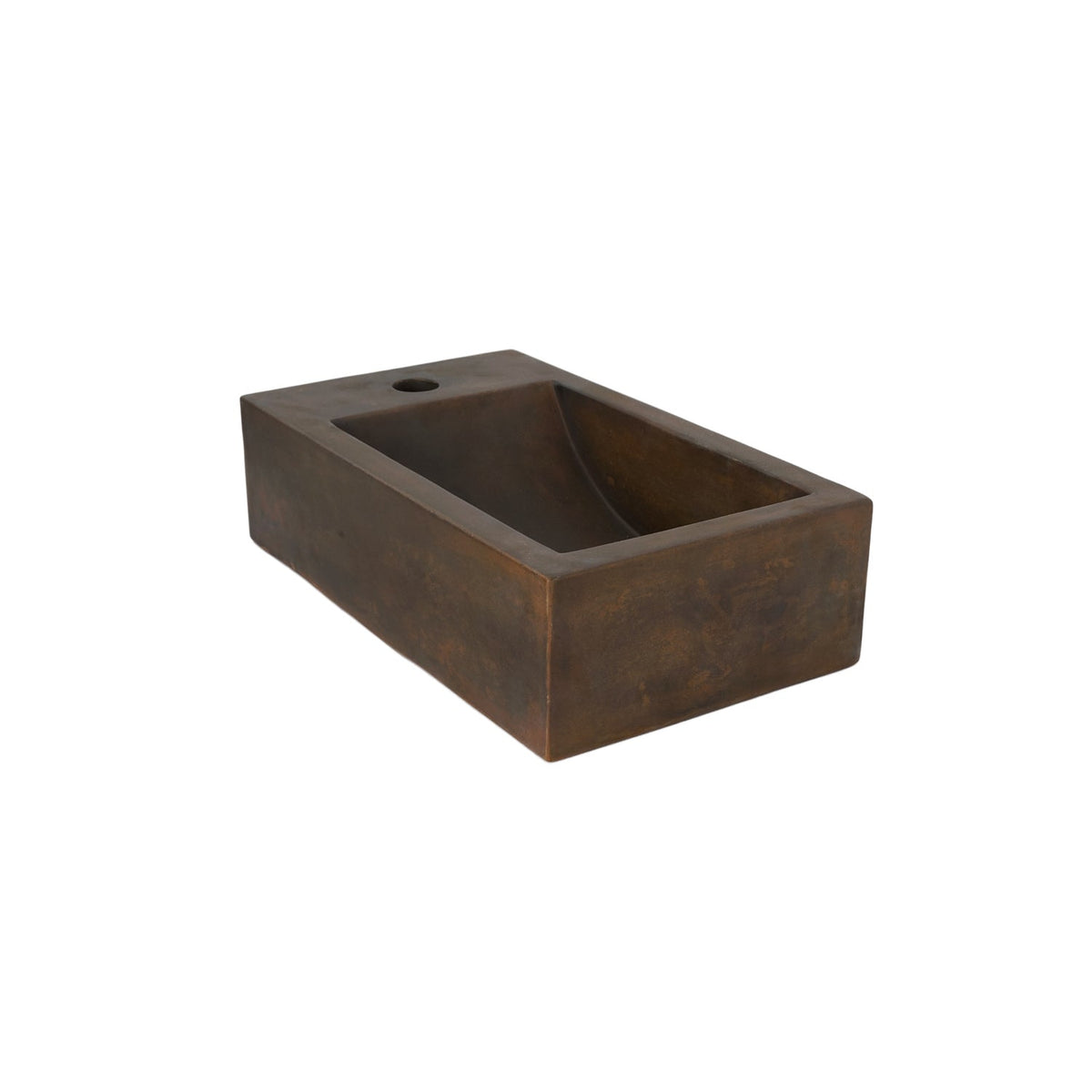 Barclay Brixton — Lavabo de Pared Rectangular de Concreto — imagen 7