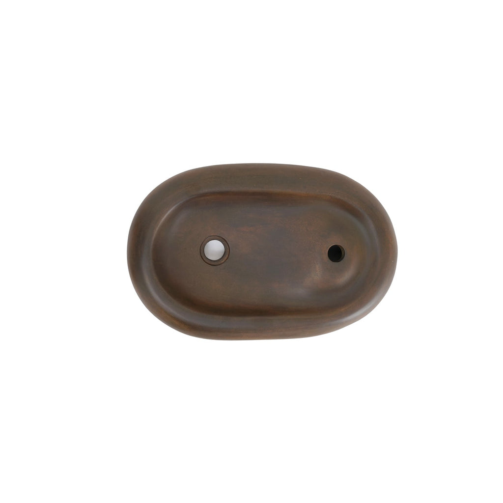 Barclay Maia — Lavabo de Sobreponer Oval de Concreto — imagen 7