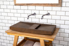 Barclay Lex 27" — Lavabo de Sobreponer de Concreto — imagen 5
