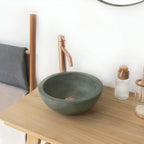 Barclay Cordell Chico — Lavabo de Sobreponer Redondo de Concreto — imagen 2
