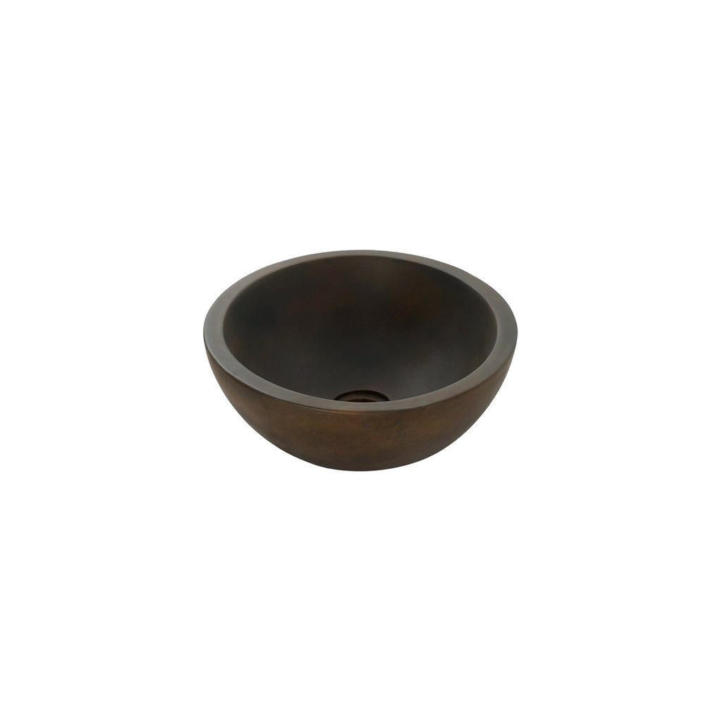 Barclay Cordell Grande — Lavabo de Sobreponer Redondo de Concreto — imagen 6