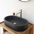Barclay Uri — Lavabo de Sobreponer Oval de Concreto — imagen 1
