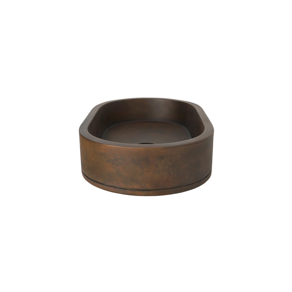 Barclay Uri — Lavabo de Sobreponer Oval de Concreto — imagen 9