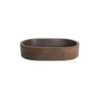 Barclay Uri — Lavabo de Sobreponer Oval de Concreto — imagen 10