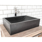 Barclay Eldon — Lavabo de Sobreponer Rectangular de Concreto — imagen 1