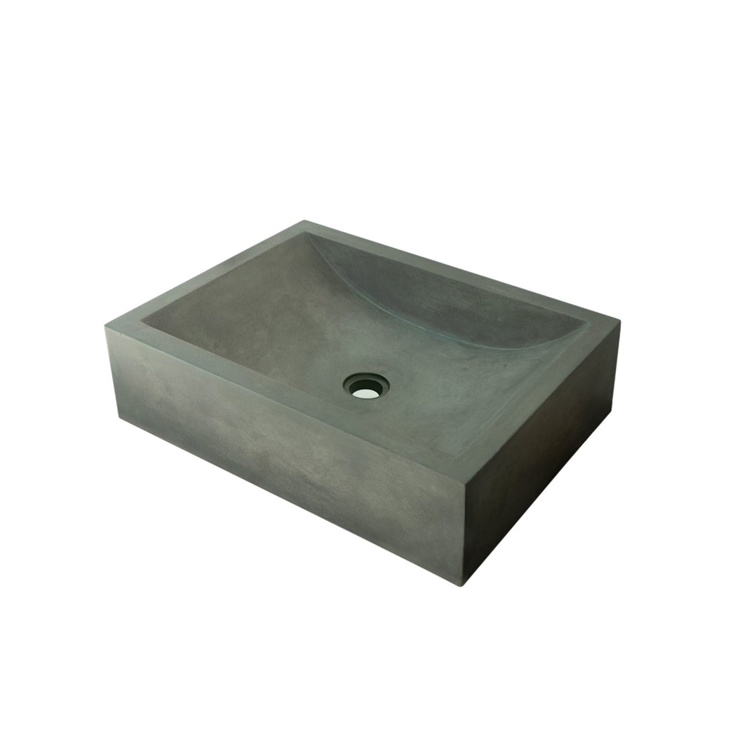 Barclay Eldon — Lavabo de Sobreponer Rectangular de Concreto — imagen 8