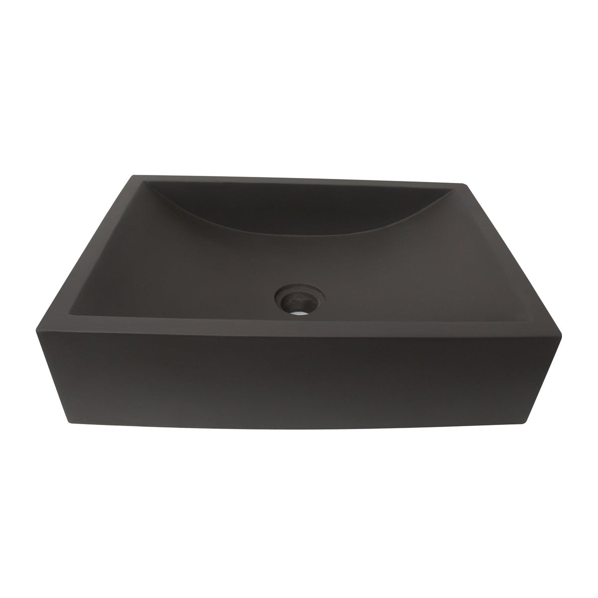 Barclay Eldon — Lavabo de Sobreponer Rectangular de Concreto — imagen 3