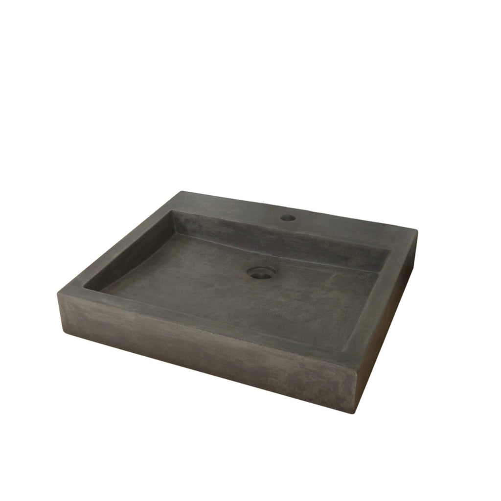 Barclay Ewan — Lavabo de Sobreponer Rectangular de Concreto — imagen 8