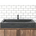 Barclay Gentry — Lavabo de Sobreponer Rectangular de Concreto — imagen 1