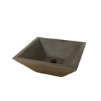 Barclay Radam — Lavabo de Sobreponer Cuadrado de Concreto — imagen 5