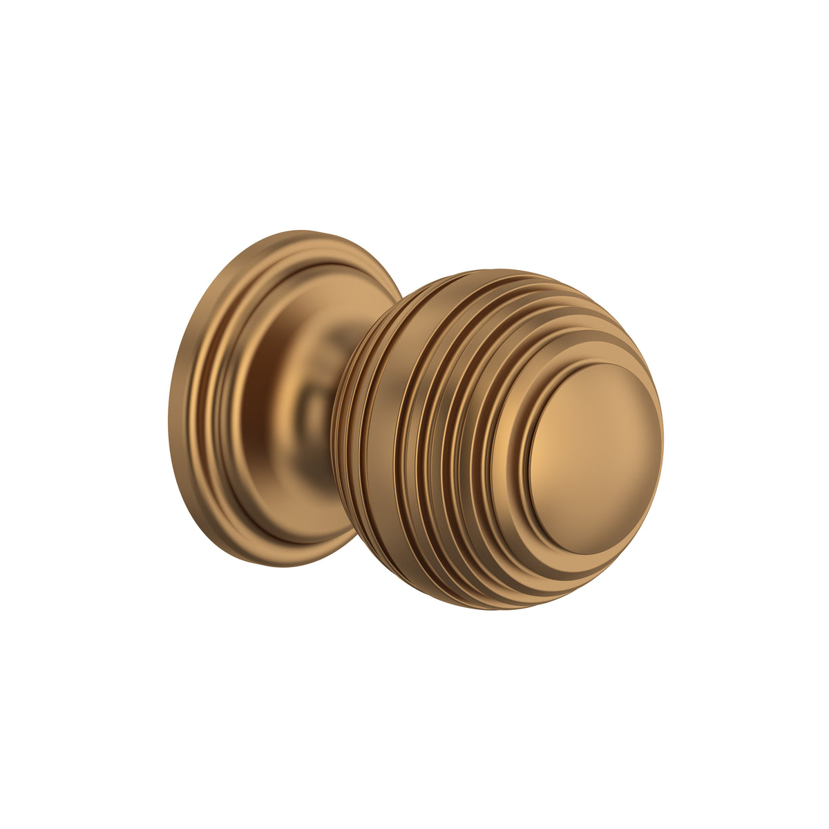 Rohl Perillas de Gabinete Contorneadas Chicas - Juego de 5 - Bronce Inglés