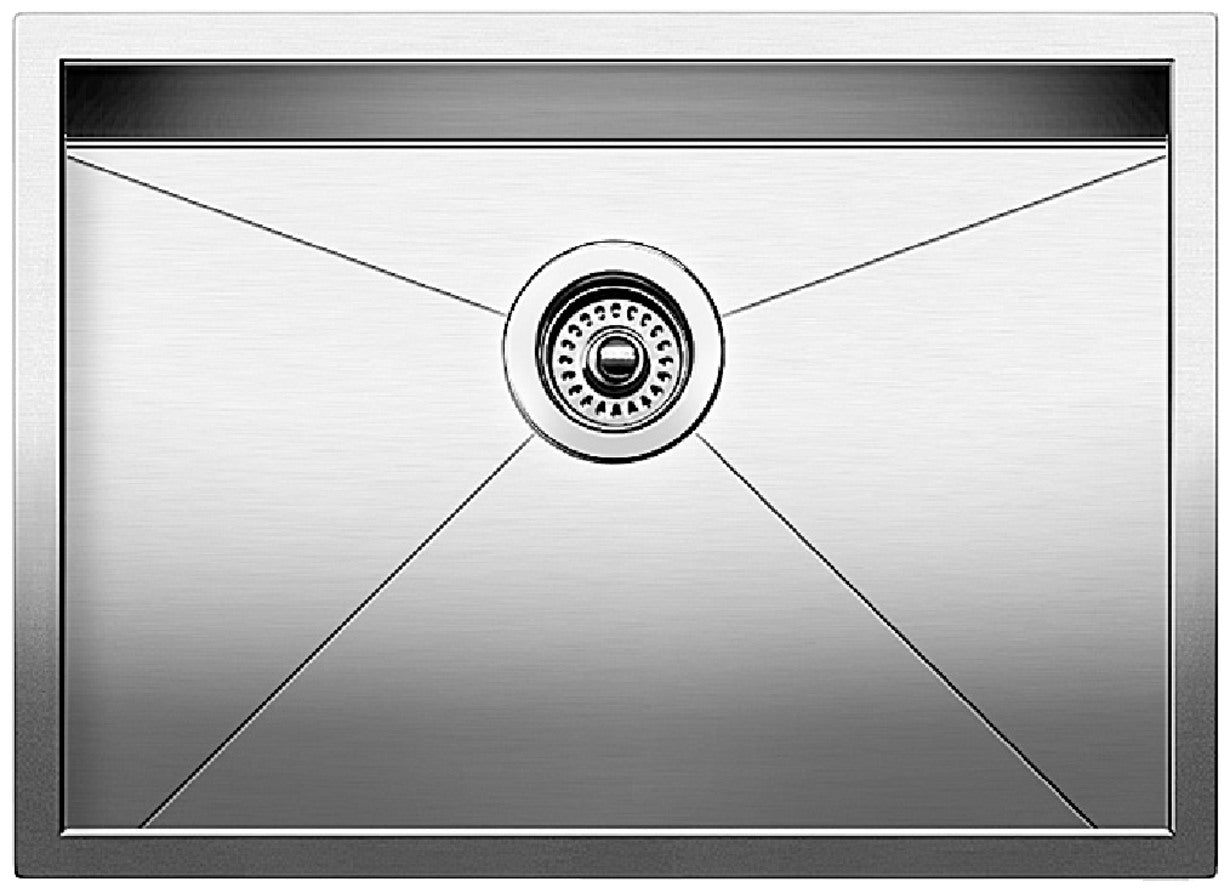 Blanco Precision 16″ R0 Medium Bowl — Tarja de Acero Inoxidable