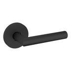 Baldwin Hardware Manija 5173 con Roseta 5046 — Negro satinado — Dummy completo