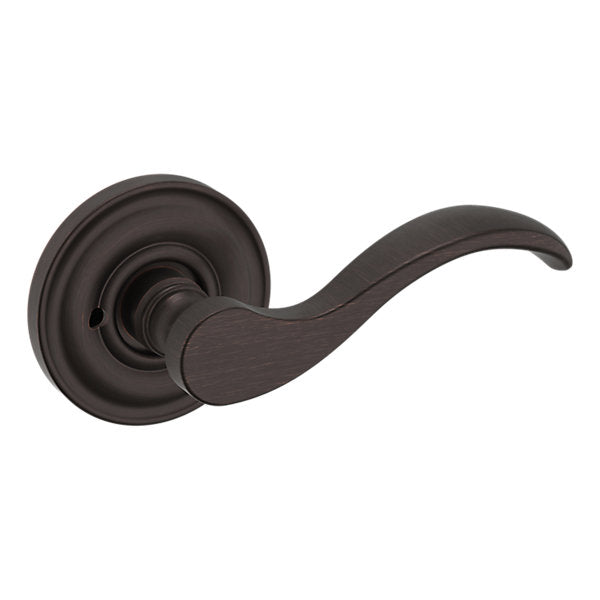 Baldwin Hardware Manija 5455V con Roseta 5048 — Bronce veneciano — Privacidad