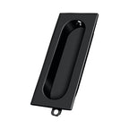 Deltana Jaladera Empotrada Rectangular 3-1/8" — Negro Mate