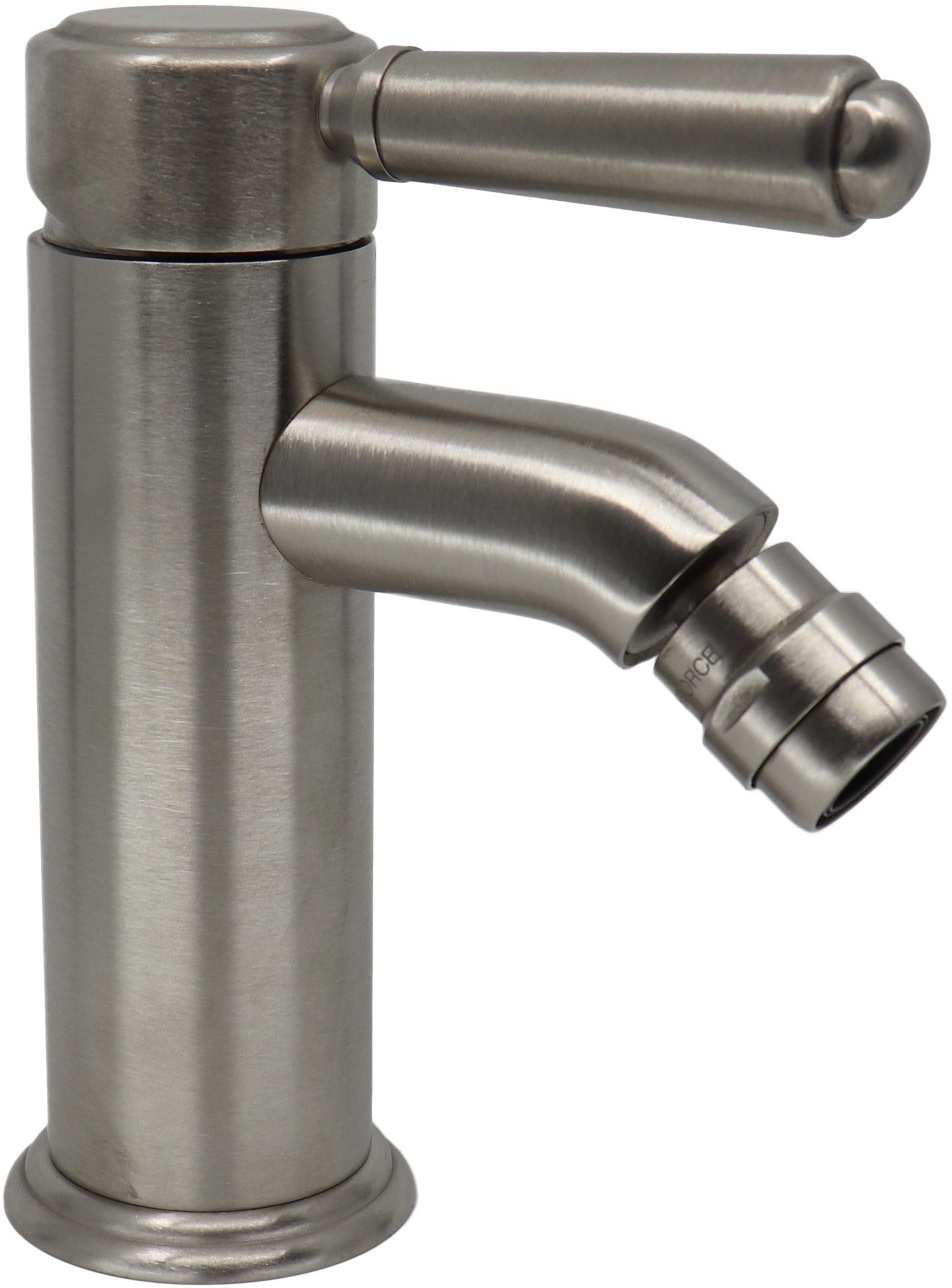 California Faucets Coronado Llave de Bidé de Un Solo Orificio - Níquel Satinado