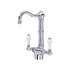 Rohl Acqui Mezcladora de Bar y Preparación de Dos Manijas - Cromo Pulido