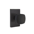 Negro Mate · Modern Rectangular Rosette