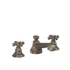 California Faucets Del Mar 8" Llave de Lavabo de 3 Orificios para Cubierta, con Dos Manerales - Níquel Antiguo Mate